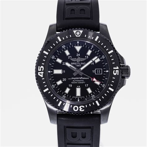 new breitling superocean 44 blacksteel limited edition|pre owned Breitling Superocean 44.